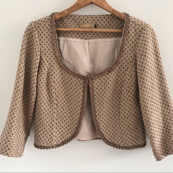 Cropped Tweed Jacket/Cardigan - Picture 1 of 5